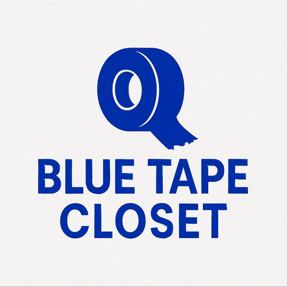 bluetapecloset